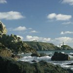 Kust bij Westport